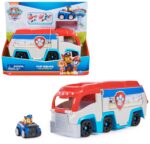 PAW PATROL Pup Squad Patroller 25cm – Transformierendes Teamfahrzeug mit Chase-Racer für Kinder ab 3 Jahren