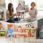 Ezebaby Hochstuhl 6 in 1 mit Holzbeinen – Multifunktionaler Kinderstuhl ab 6 Monate – Bild 8