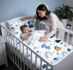 Theonoi Kinderbettwäsche 100x135 cm mit Dinosaurier-Motiv – Bio-Baumwolle OEKO-TEX für Babys & Kleinkinder – Bild 6