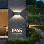 vatato 24W LED Aussenwandleuchte mit Bewegungsmelder – IP65 Warmweiss für Aussen & Innen – Bild 7