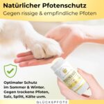 GLÜCKSPFOTE® Pfotenbalsam Stick 40g mit Bienenwachs – Pfotenschutz für Hunde & Katzen – Bild 3