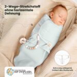3er-Pack Bio-Pucksack 0-3 Monate – IHDI-zertifiziert, atmungsaktiv & ergonomisch – Bild 7