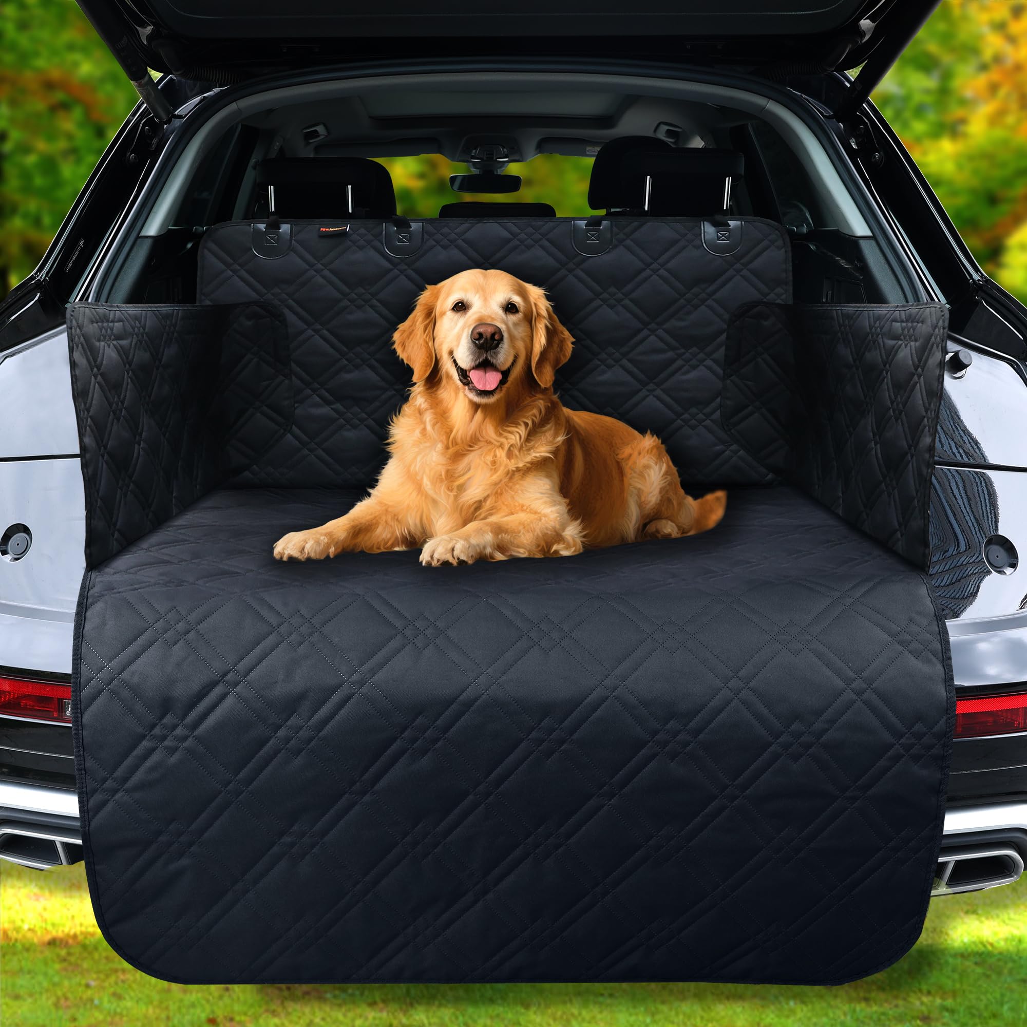 Paw Jamboree Kofferraum Schutzmatte Hund 196 x 144 cm – Universeller Kofferraumschutz