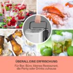 Klarstein Eiswürfelmaschine – Profi Ice Maker mit 12 kg/24h & Selbstreinigung – Bild 3