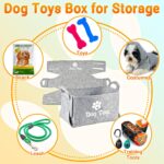 LECHONG 21er Welpenspielzeug-Set mit Aufbewahrungsbox – Zahnungshilfe & Kauspielzeug für kleine Hunde – Bild 5
