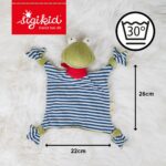 Sigikid Schnuffeltuch Frosch – Bio-Baumwolle Kuscheltuch für Babys & Kleinkinder – Bild 2