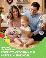 hahaland Montessori Obst-Stapelspiel aus Stoff – Motorik & Sortierspiel für Babys ab 1 Jahr – Bild 9