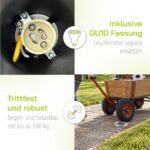 linovum BORU 4er Set Bodeneinbauleuchte rund GU10 IP67 – Befahrbar bis 500 kg – Bild 3