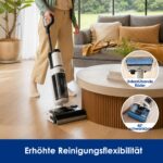 Tineco Floor One Stretch S6 Nass-Trockensauger – 20 kPa Saugkraft mit FlashDry Selbstreinigung – Bild 12