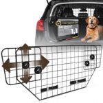 Fellgefährten Hundegitter Auto Kofferraum – Universelles Trenngitter mit flexibler Höhen- & Breiteneinstellung