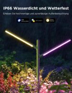 Govee RGBWWIC Gartenleuchte 1100lm – Smart LED Gartenbeleuchtung mit Alexa & Matter – Bild 6