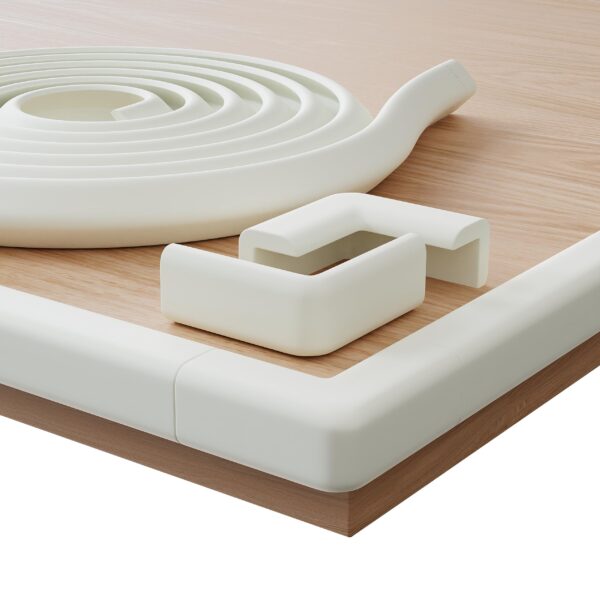 SafeMate Kantenschutz Baby 6m + 10x Eckenschutz – Selbstklebend für Tisch & Möbel