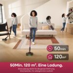 FAMIVAC FV3 Akku Staubsauger 60kPa – Kabelloses Reinigungssystem für Teppich & Tierhaare – Bild 8