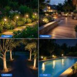 Giliwosy 2er Solar-Gartenstrahler mit 4 Timer- & Helligkeitsstufen – IP65 Außenbeleuchtung – Bild 6