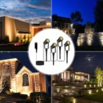 GLOBELIT LED Gartenstrahler 4er-Set 14M Kabel – 360° schwenkbar, IP65 wasserdicht, 3000K Warmweiss – Bild 7