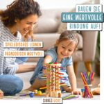 SINNESFUCHS Farblernturm – FSC® Holzspielzeug mit Montessori Lernkonzept ab 3 Jahren – Bild 5