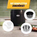 Tristar Digitaler Reiskocher RK-6238 mit Low-Carb-Funktion – 8 Automatikprogramme für bewusste Ernährung – Bild 8