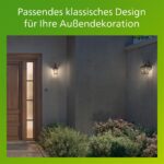 Philips Buzzard Aussenwandleuchte – IP44 Wetterfeste Gartenlampe aus Aluminium – Bild 6