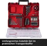 Einhell Akku-Schlagbohrschrauber TE-CD 18/40 Li-i – 40 Nm, 2 Akkus & 64-tlg. Zubehör – Bild 4