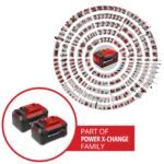 Einhell PXC 18V 5,2 Ah Akku-Twinpack – 2 Li-Ion Akkus für Power X-Change Geräte – Bild 3