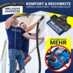 MASKO Industriestaubsauger 2300W – Nass-Trockensauger mit HEPA & Push&Clean System – Bild 8