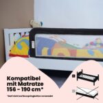 Safety 1st Portable Bed Rail – Zusammenklappbares Bettschutzgitter für Kinder 18M–5J. – Bild 4
