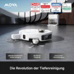 MOVA V70 Ultra Complete Saugroboter mit Wischfunktion – 40.000 Pa Saugkraft, Weiß – Bild 2