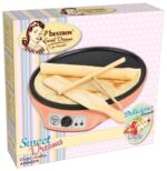 Bestron Crêpes Maker 30 cm mit Antihaftbeschichtung – Retro Design für Festliche Anlässe – Bild 4