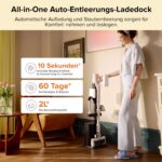 roborock H60 Hub Akku Staubsauger mit Absaugstation – 27000Pa Saugkraft für Teppiche & Tierhaare – Bild 2