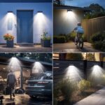 Peasur Solarleuchte mit Bewegungsmelder 368LED – IP65 Aussenleuchte für Garten & Terrasse, 2er Set – Bild 6