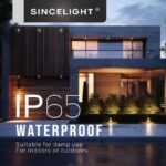 SINCELIGHT LED Mini Einbaustrahler 5er-Pack – IP65 Wasserdicht, 2700K Warmweiss für Schränke & Vitrinen – Bild 6