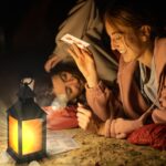 NECESITAS LED Laterne 2er Set – Flackereffekt & Batterien – Wasserfest Indoor & Outdoor – Bild 5