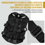 OneTigris Taktisches Hundegeschirr M – Anti-Zug No-Pull für Mittelgrosse Hunde – Bild 5