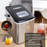 TZS First Austria Eiswürfelmaschine 1,8L – 12kg/24h Kapazität mit LED-Bedienung – Bild 7