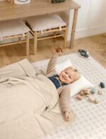 lulumoon Musselin Babydecke 120x120 cm – 4-lagige Baumwolle für Neugeborene & Kleinkinder – Bild 5