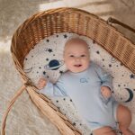 3er Pack Spannbettlaken 83x43 cm Musselin Baumwolle – Weiches Beistellbett Laken für Babys – Bild 8