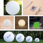 Esotec Solar Leuchtkugel Siena Ø30cm – 16 Farben mit Fernbedienung & USB-Ladefunktion – Bild 8