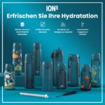 ion8 Kinder Trinkflasche 400ml Edelstahl – Auslaufsicher & Spülmaschinenfest – Bild 7