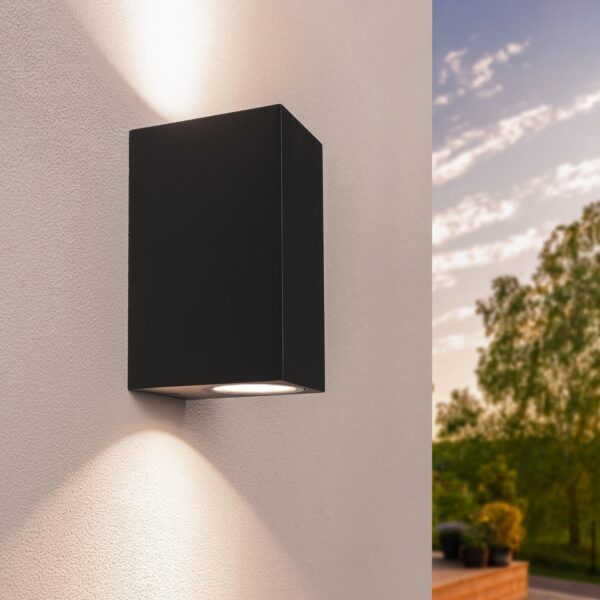 Ledvion LED Wandlampe IP54 35W GU10 dimmbar – Fassadenbeleuchtung für Aussen & Innen