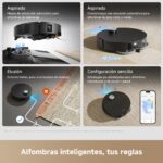 dreame X50s Ultra Saugroboter mit Wischfunktion – 35000 Pa Saugkraft, ultraschlankes Design – Bild 10