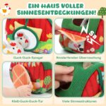 URMYWO Montessori Bauernhof-Spielset – Sensorisches Motorikspielzeug für Babys 6–12 Monate – Bild 3