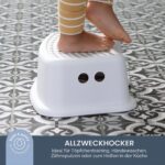 Dreambaby Kinder-Tritthocker F673 mit Anti-Rutsch – Sicherer Schemel für Kleinkindern – Bild 3