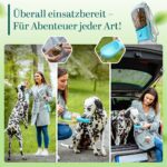 FC-LINE Hundetrinkflasche 600 ml – 3-in-1 Wasserflasche mit Napf & Rücklauffunktion – Bild 6