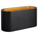 SSC-LUXon JOBERO Wandleuchte 2er Set – Up & Down G9 Schwarz-Gold – Bild 8