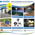 Esotec Solar Leuchtkugel Siena Ø30cm – 16 Farben mit Fernbedienung & USB-Ladefunktion – Bild 9