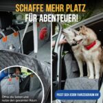 ZooNice Hundedecke Auto Rückbank mit Hartboden – XL-Liegefläche & Sichtfenster für SUV – Bild 3