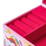 CRAZE Galupy Unicorn Spieluhr Schmuckkästchen – Drehbares Einhorn mit Spiegel für Mädchen – Bild 5
