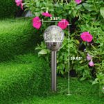 GIGALUMI Solar-Gartenleuchten 3er Set – Farbwechsel-Glaskugeln für Außen – Bild 8