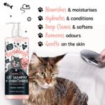 BUGALUGS 500 ml 2in1 Katzenshampoo + Conditioner – Papaya & Kokosnuss für glänzendes Fell – Bild 2