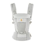 Ergobaby Adapt SoftFlex Mesh Babytrage – Ergonomische 3-Positionen Tragesystem ab Geburt